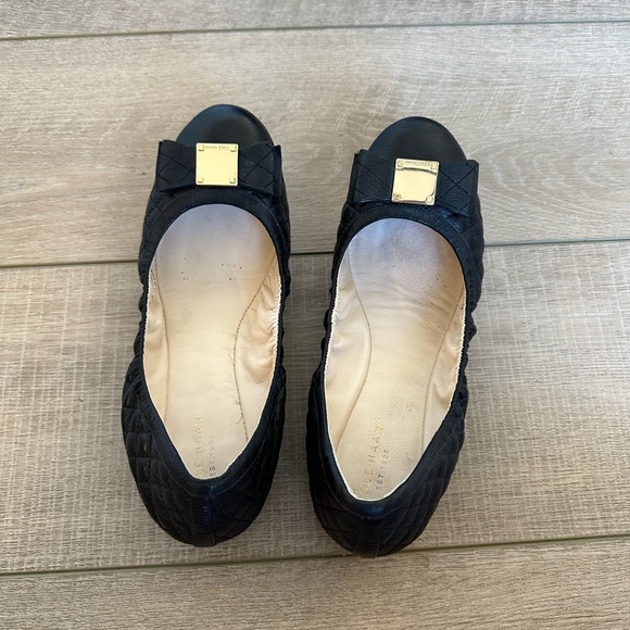 Cole Haan Quilted Bow Flats - Picture 3 of 6